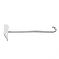 Post Mortem Hammer With Hook Handle Stainless Steel, 24 cm - 9 1/2"